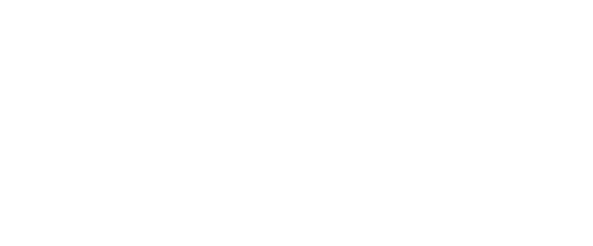 White logo reading 